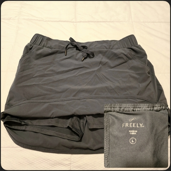 Freely Gray Skort - Picture 1 of 1
